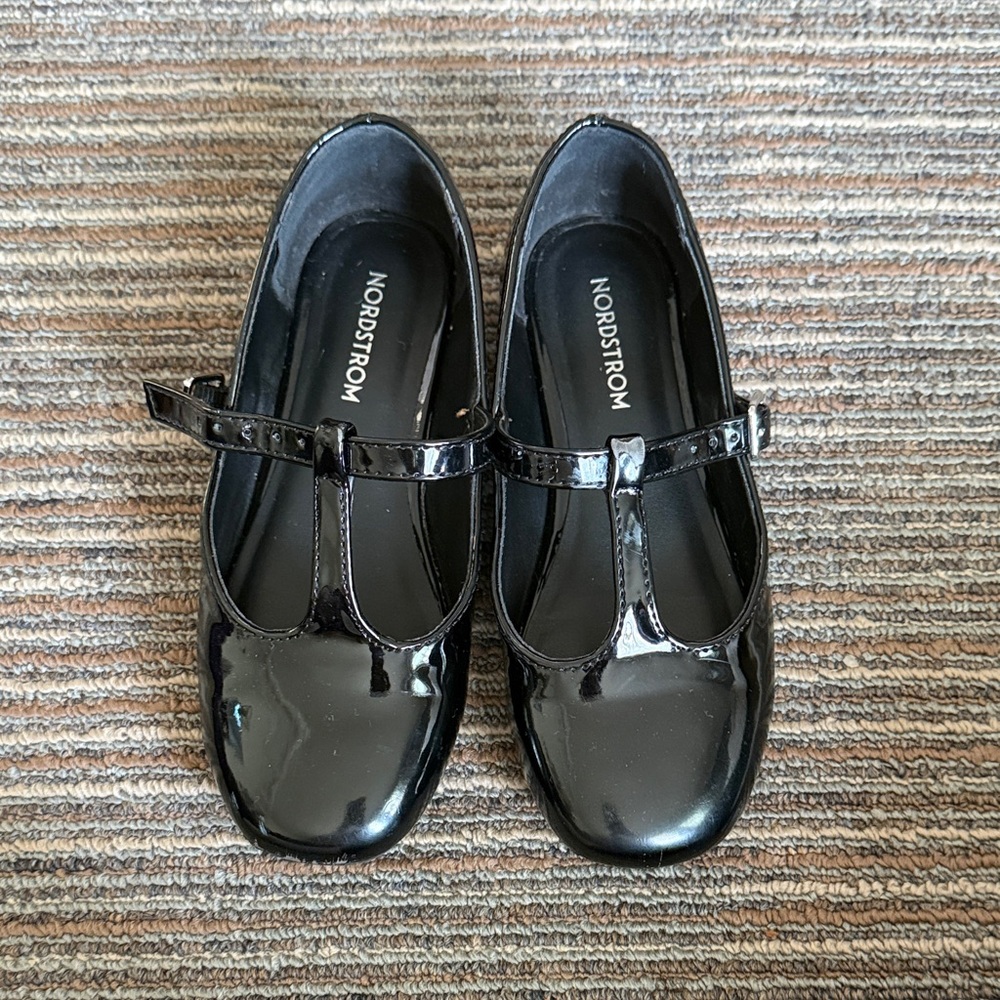 Nordstrom Patent Leather Mary Jane Flats